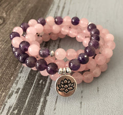 Amethyst Yoga   Bracelet