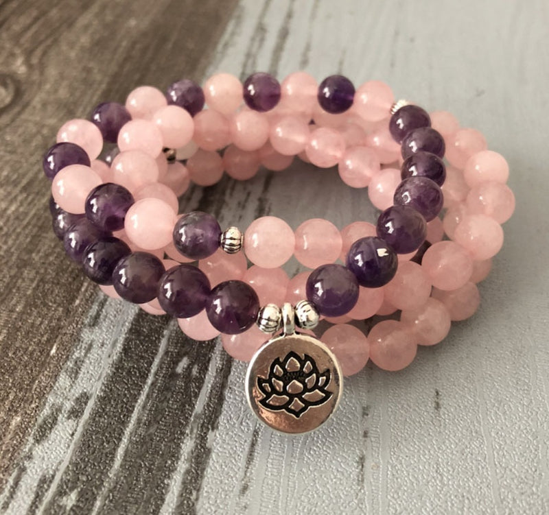 Amethyst Yoga   Bracelet